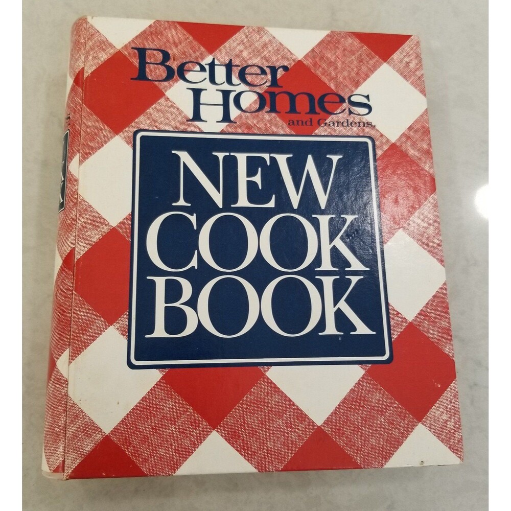 Better Homes new cook book 1989 edition hadcover 5 ring bound indexed vintage